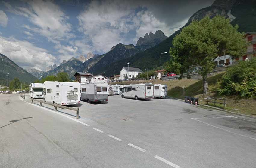 Area camper auronzo di cadore