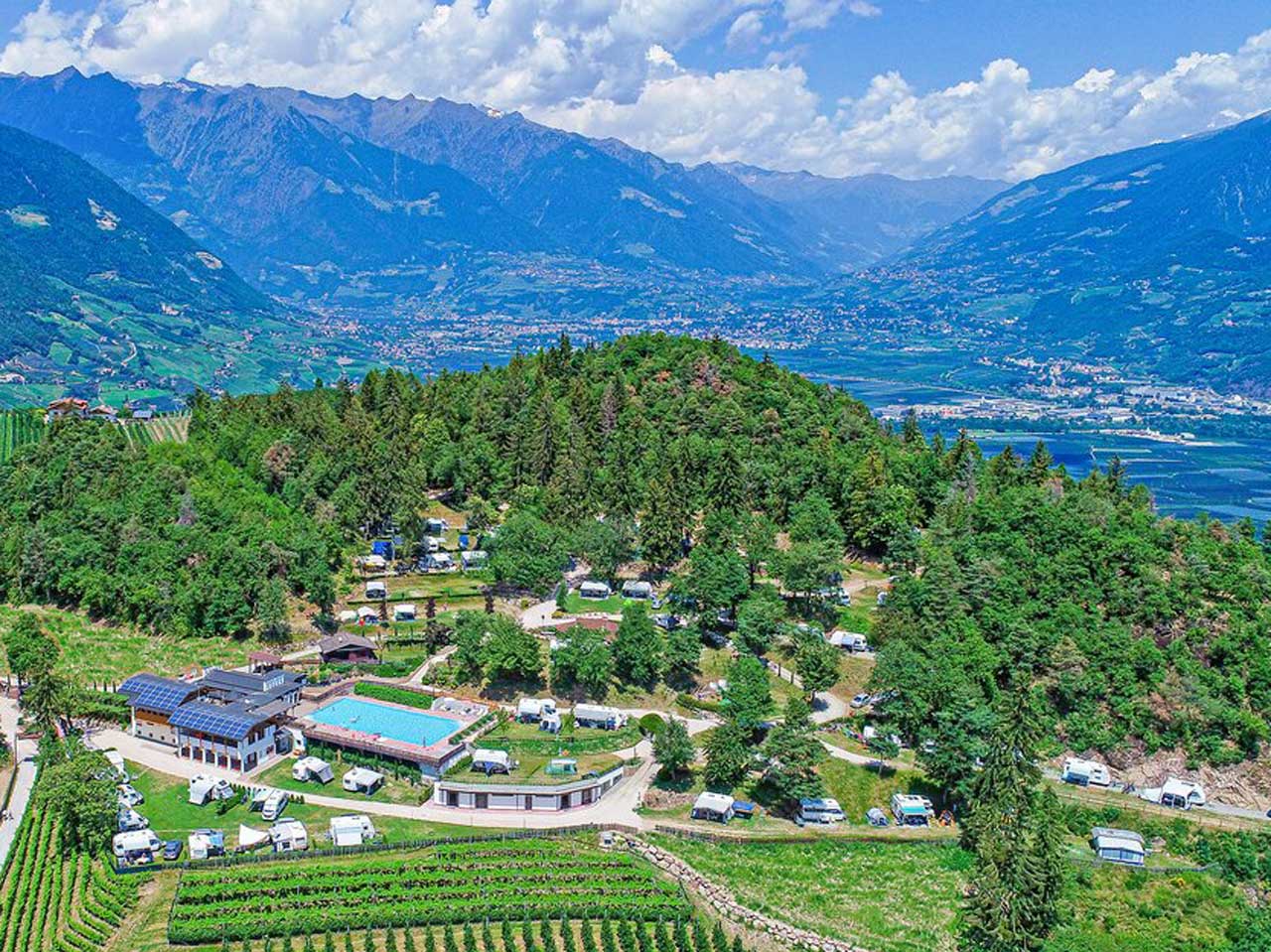 Alpin fitness waldcamping vollan