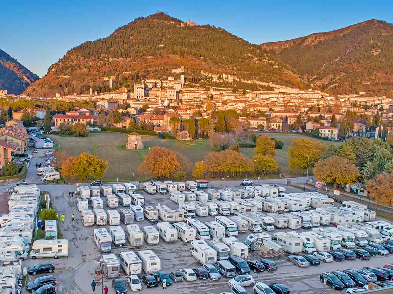 Area sosta camper "g. carlini" - gubbio