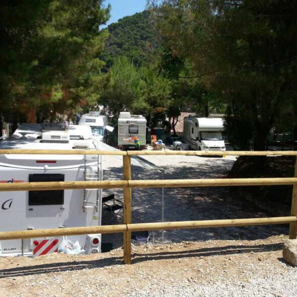 L'angolo verde sosta camper
