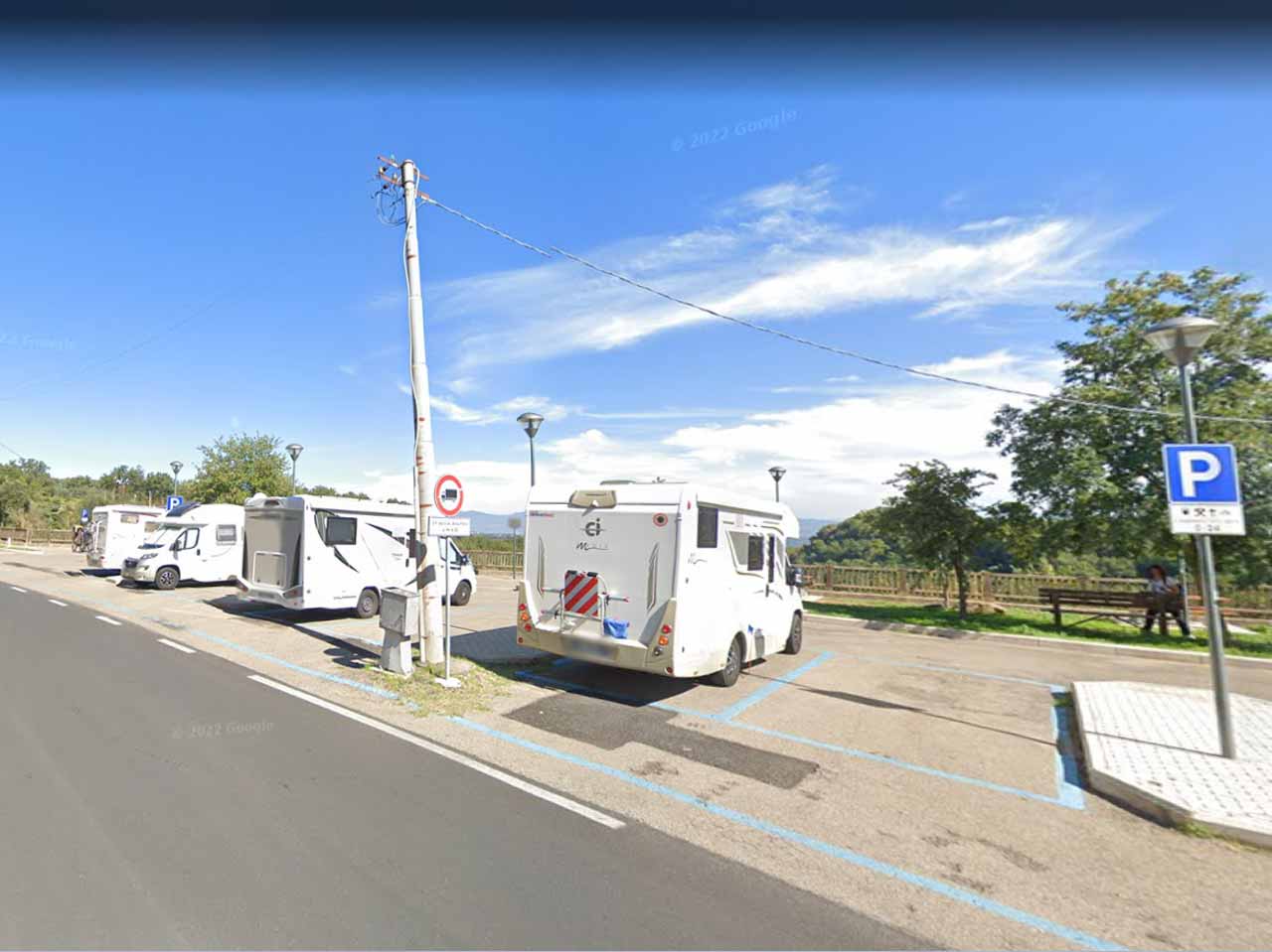 Area sosta camper di vitorchiano