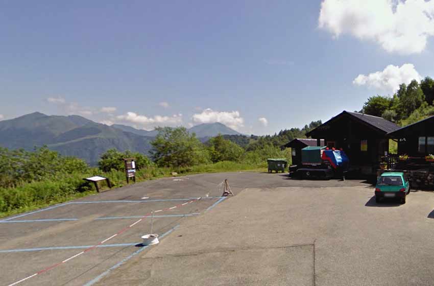 Area sosta del piazzale 2 di bielmonte