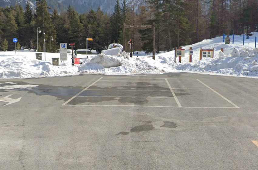 Area sosta camper lac lexert