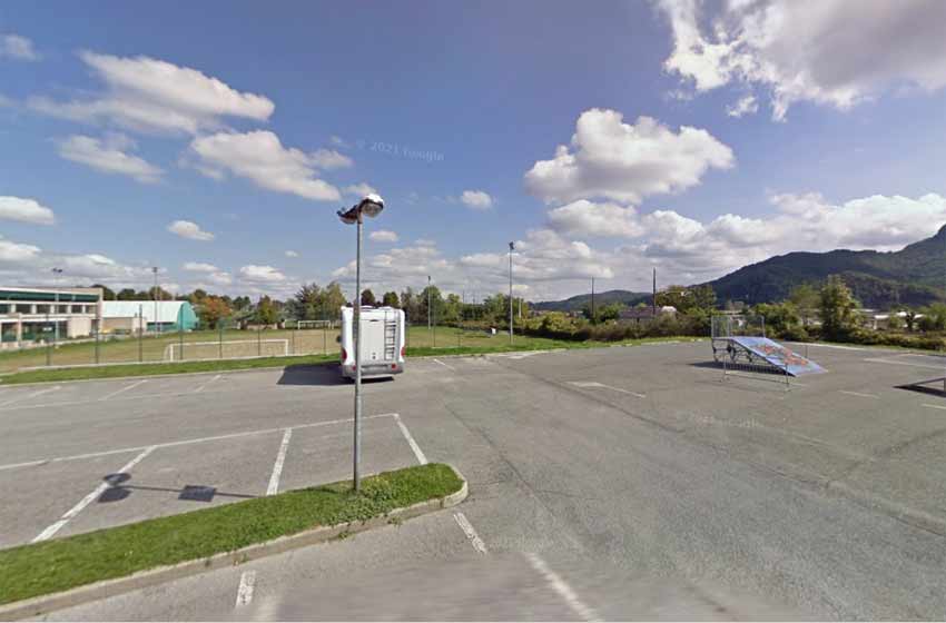 Area sosta camper borgo san dalmazzo