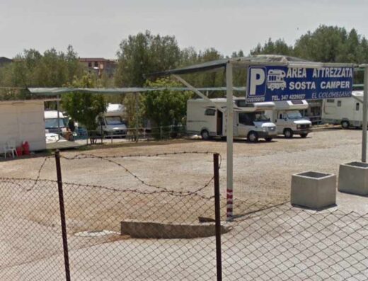 SOSTA CAMPER IL COLOMBIANO