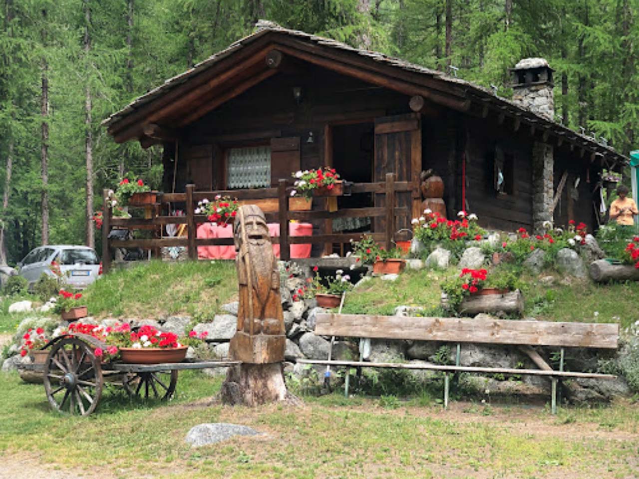Camping grandes jorasses