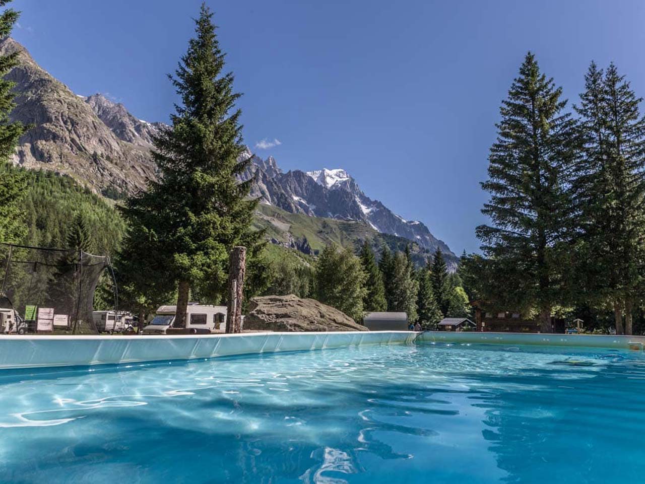 Camping monte bianco la sorgente