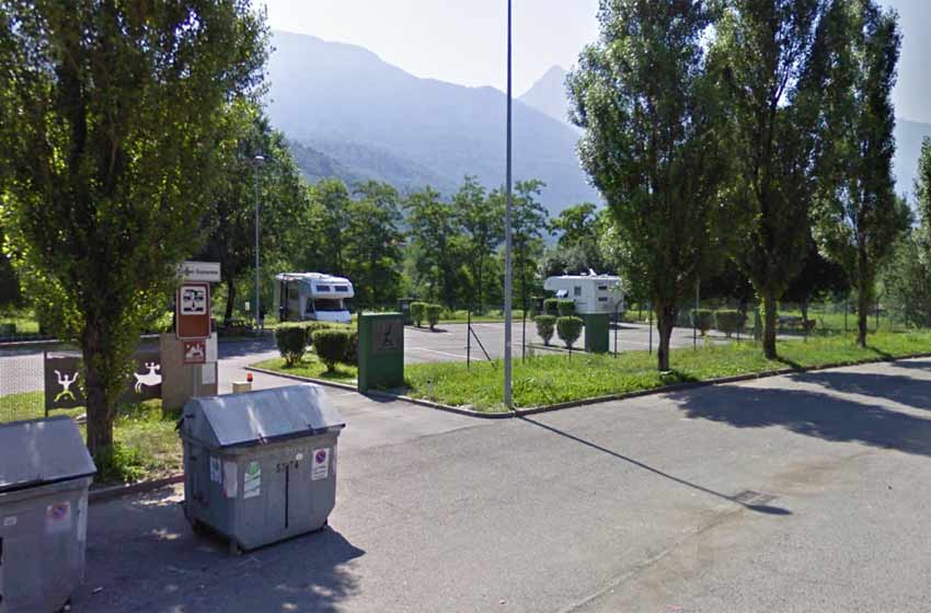 Area sosta camper - "concarena" - capo di ponte