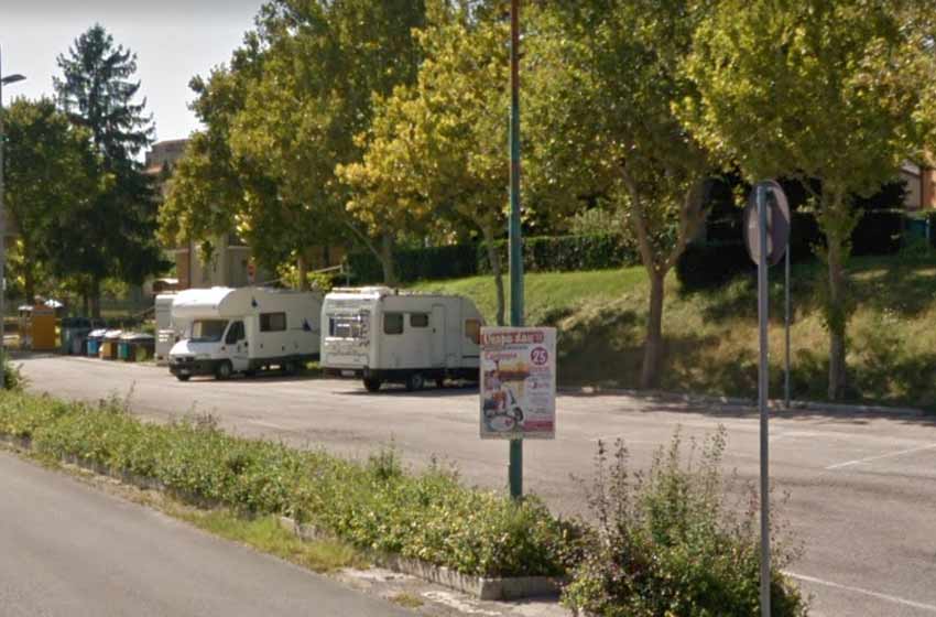 Area sosta camper carpegna