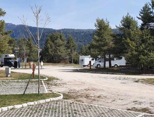 AREA SOSTA CAMPER CASTELFONDO