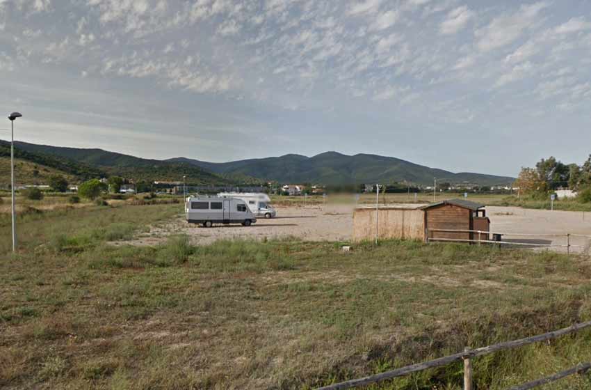 Area sosta camper castiglione della pescaia