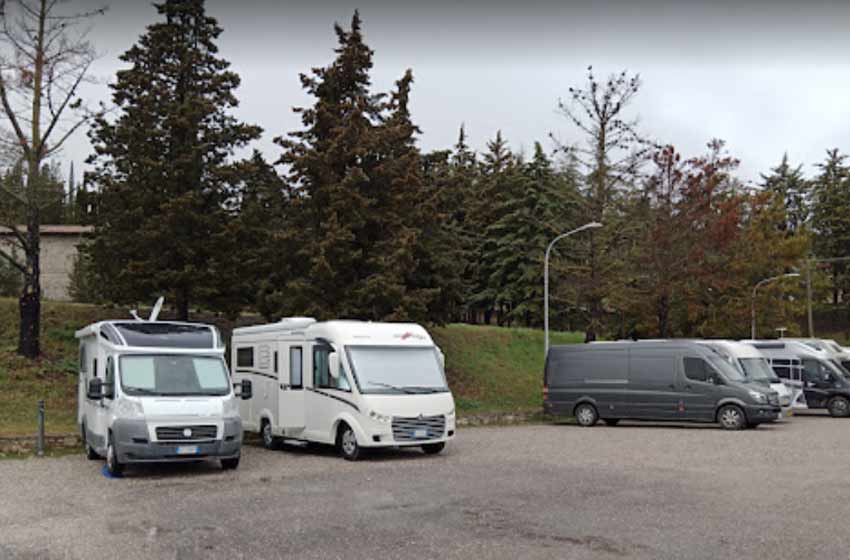 Area sosta camper - castiglione d'orcia