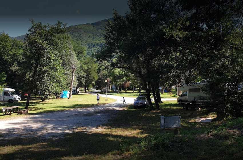 Sosta camper citerna