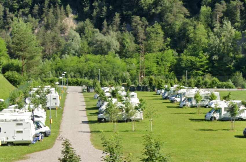 Area sosta camper - comano terme