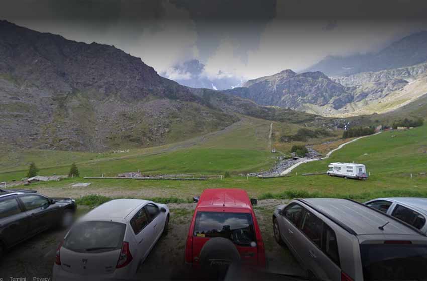 Area camper - rifugio pian della regina