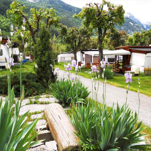 International camping mont blanc
