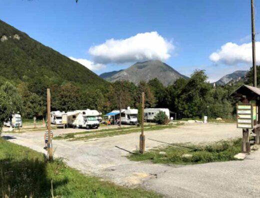 AREA SOSTA CAMPER ENTRACQUE