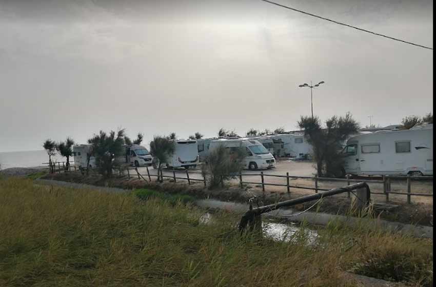 Area camper il chiosco di fossacesia