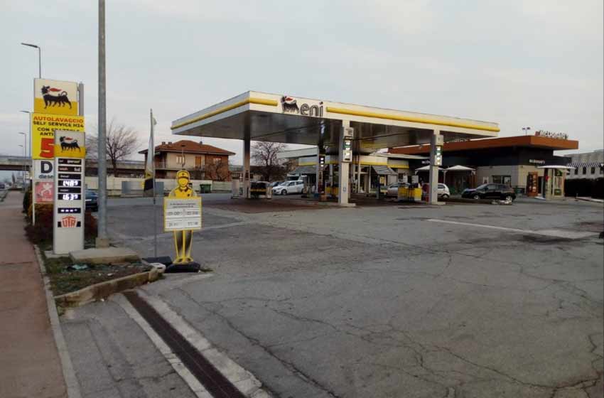 Area di servizio camper eni
