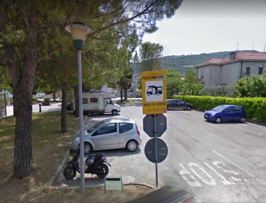 PARCHEGGIO CAMPER LE MOSSE