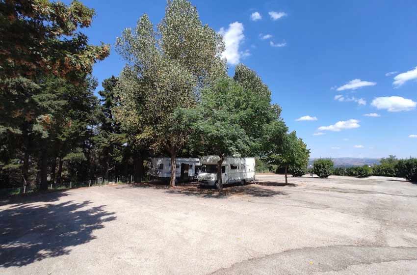 Area sosta camper frigento