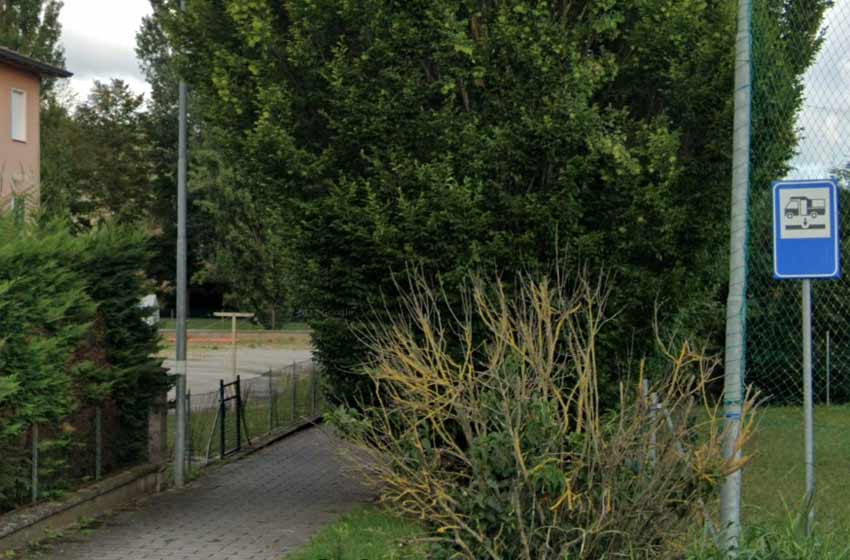 Area sosta camper gallo