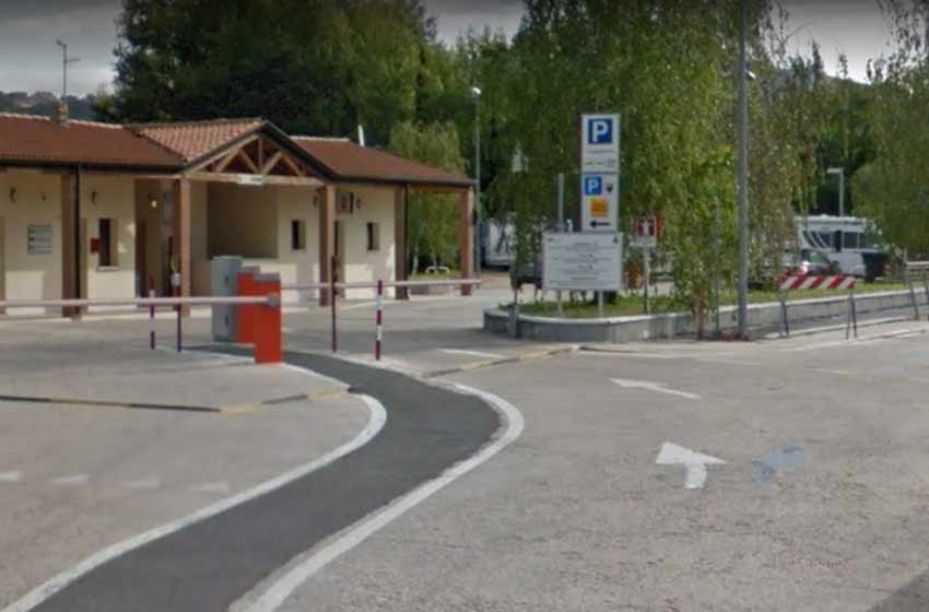 Area comunale di camper garda