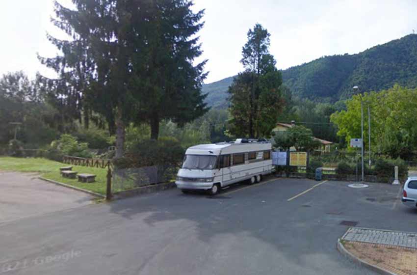 Area sosta camper ghivizzano