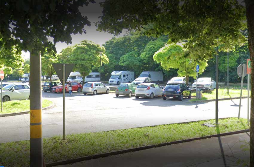 Parcheggio camper gorizia