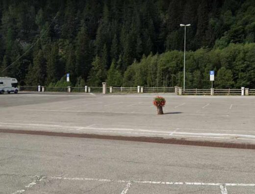 PARCHEGGIO CAMPER GRESSONEY SAINT JEAN