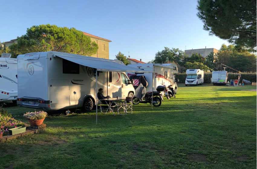 Area sosta camper - "il pellegrino"