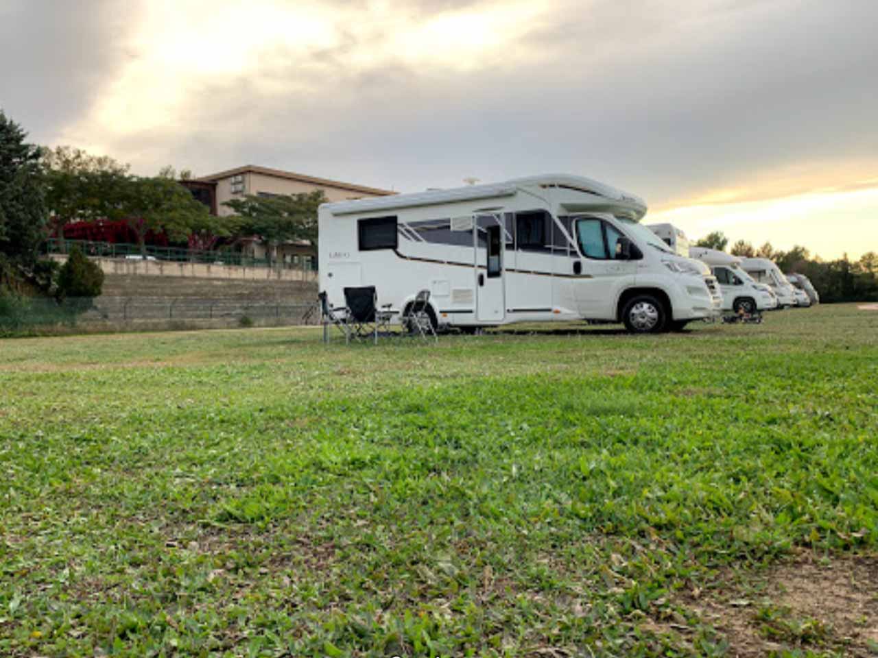 Area camper kartodromo matera