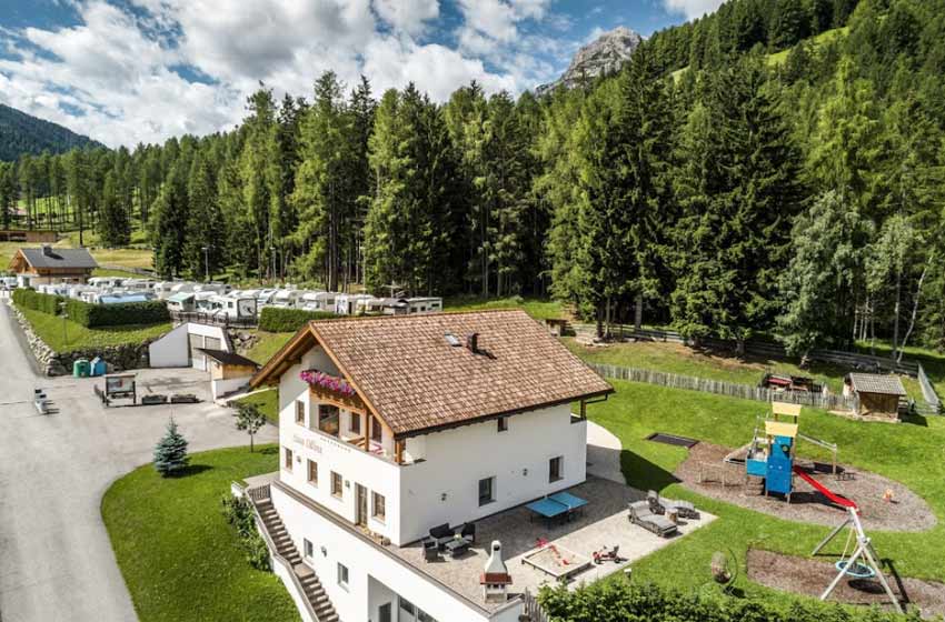 Area sosta camper odlina