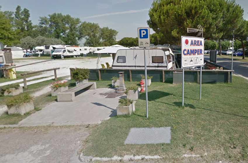 Parcheggio camper ravenna