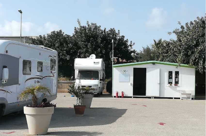 Area sosta camper il carrubo - ragusa