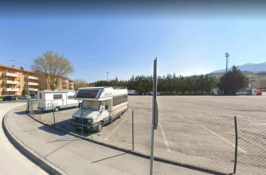 Area camper matelica