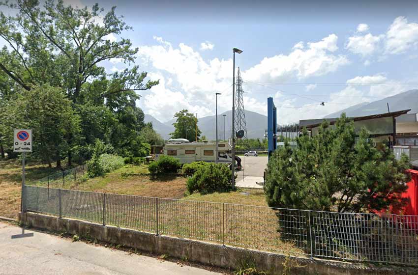 Scarico acque per camper
