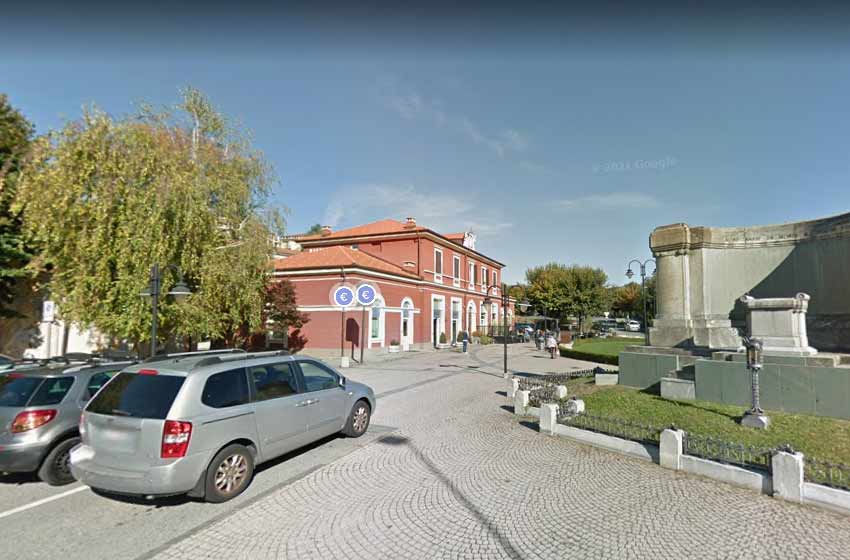 Parcheggio ex stazione ferroviaria di mondovì breo