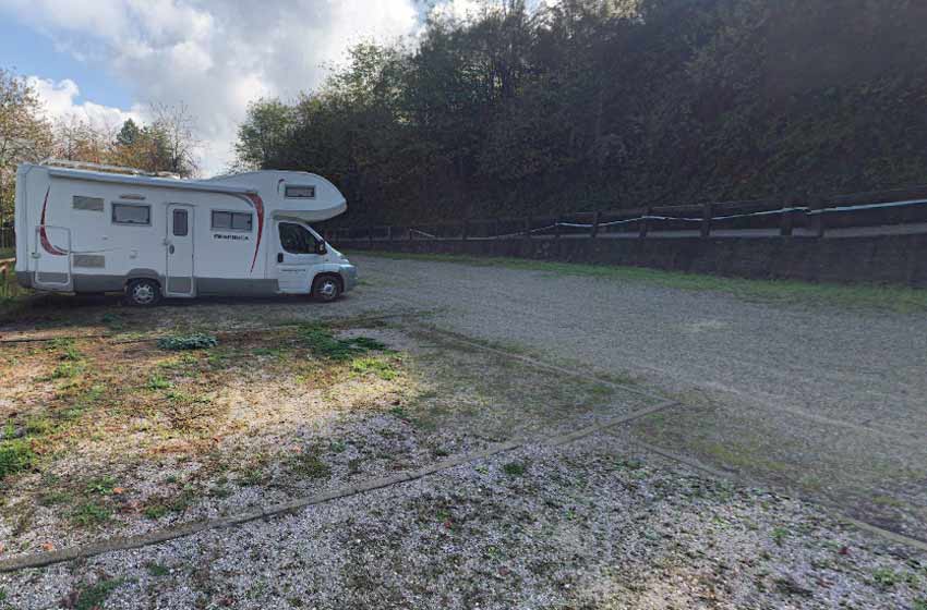 Sosta camper montelupo albese