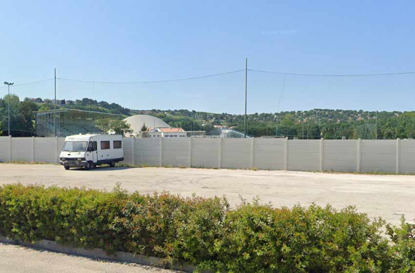 Parcheggio campo sportivo marcelli