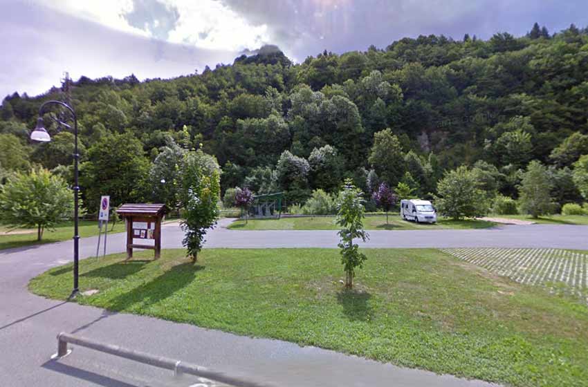 Area sosta camper - ormea
