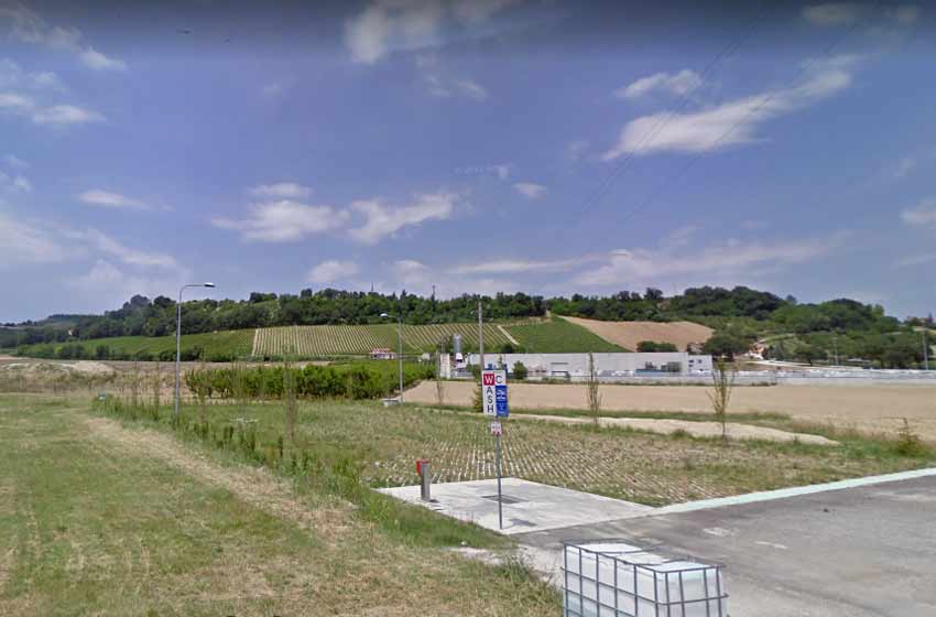 Sosta camper ortezzano