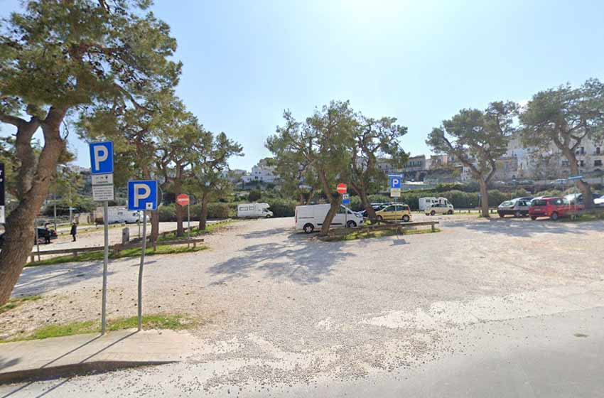 Area sosta camper ostuni
