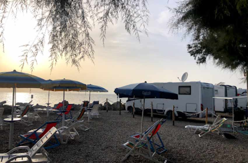 Camping la foce dei tramonti