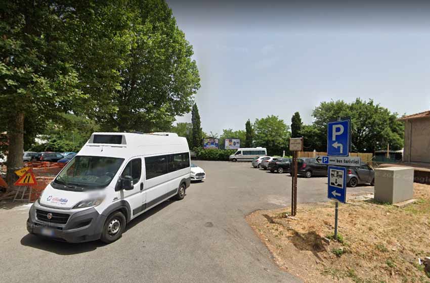 Area sosta camper palestrina