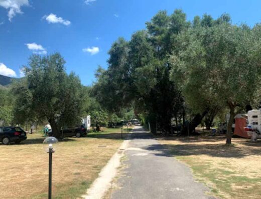 CAMPEGGIO SOSTA CAMPER PALORCIO