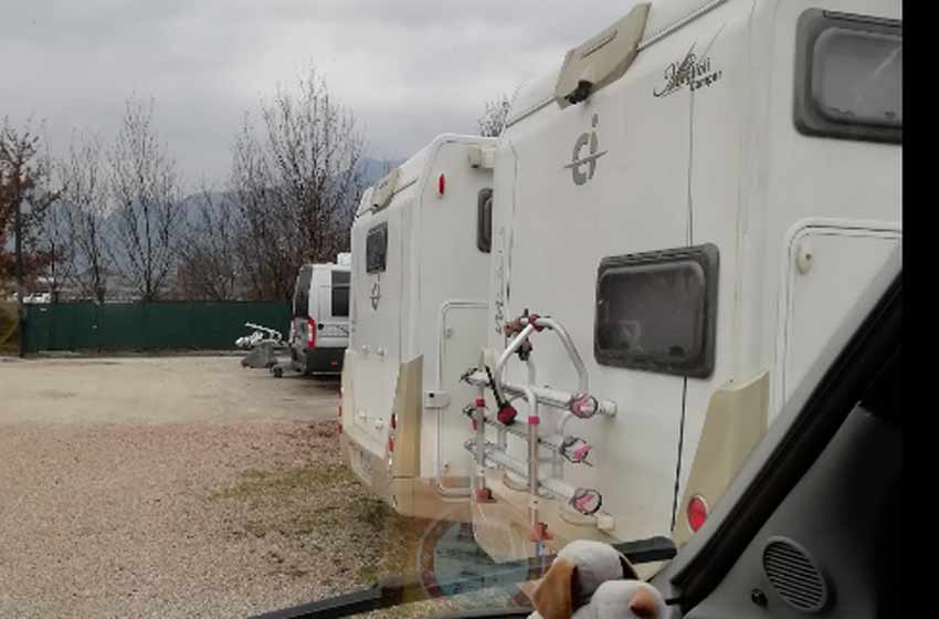 Soleando camper parking