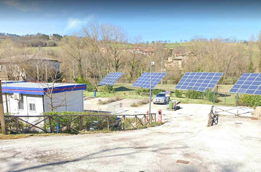 Area sosta camper pievebovigliana