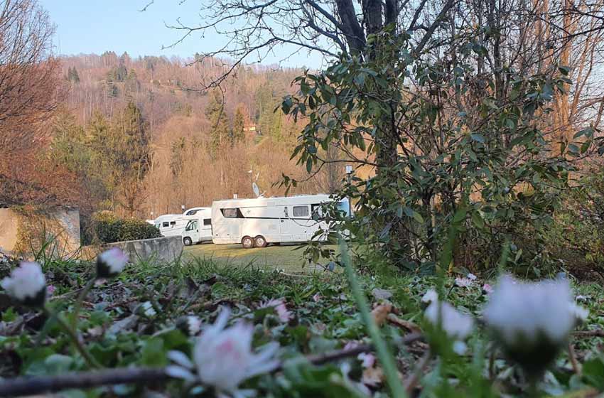 Area attrezzata camper burcina