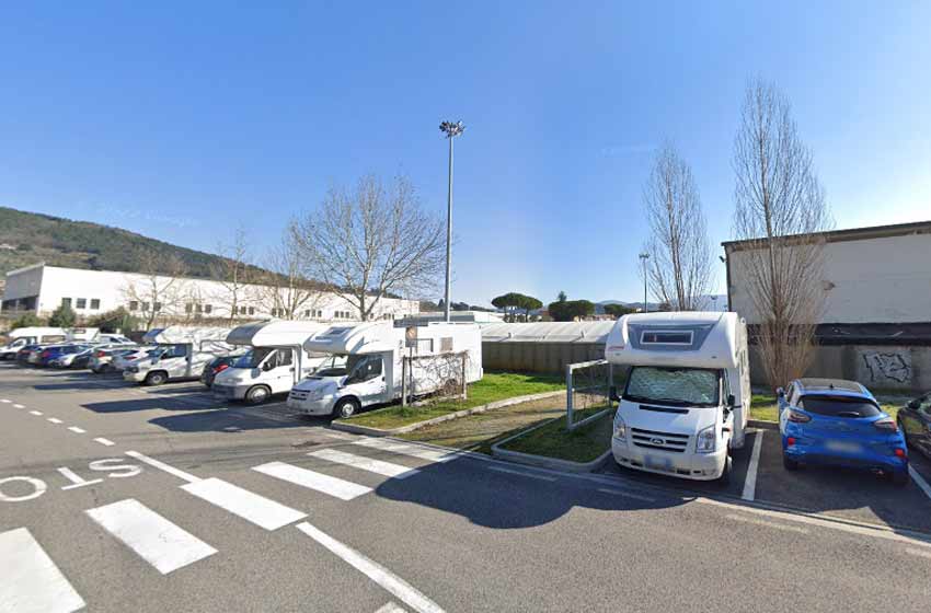 Sosta camper pontassieve